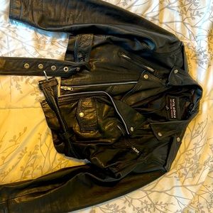 Vintage Wilson’s cropped leather jacket
